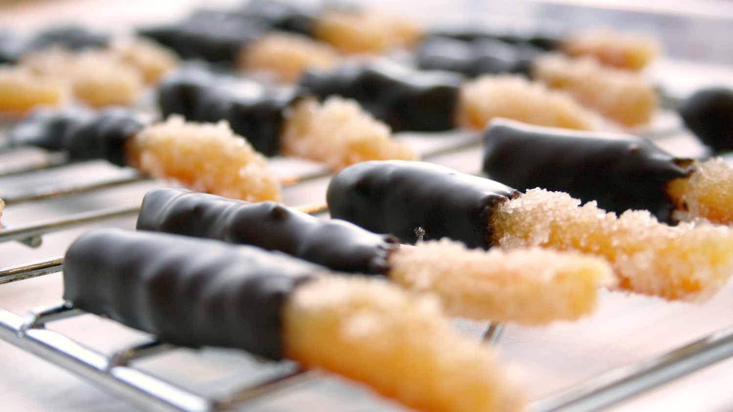 Chocolate-Dipped Orange Peels