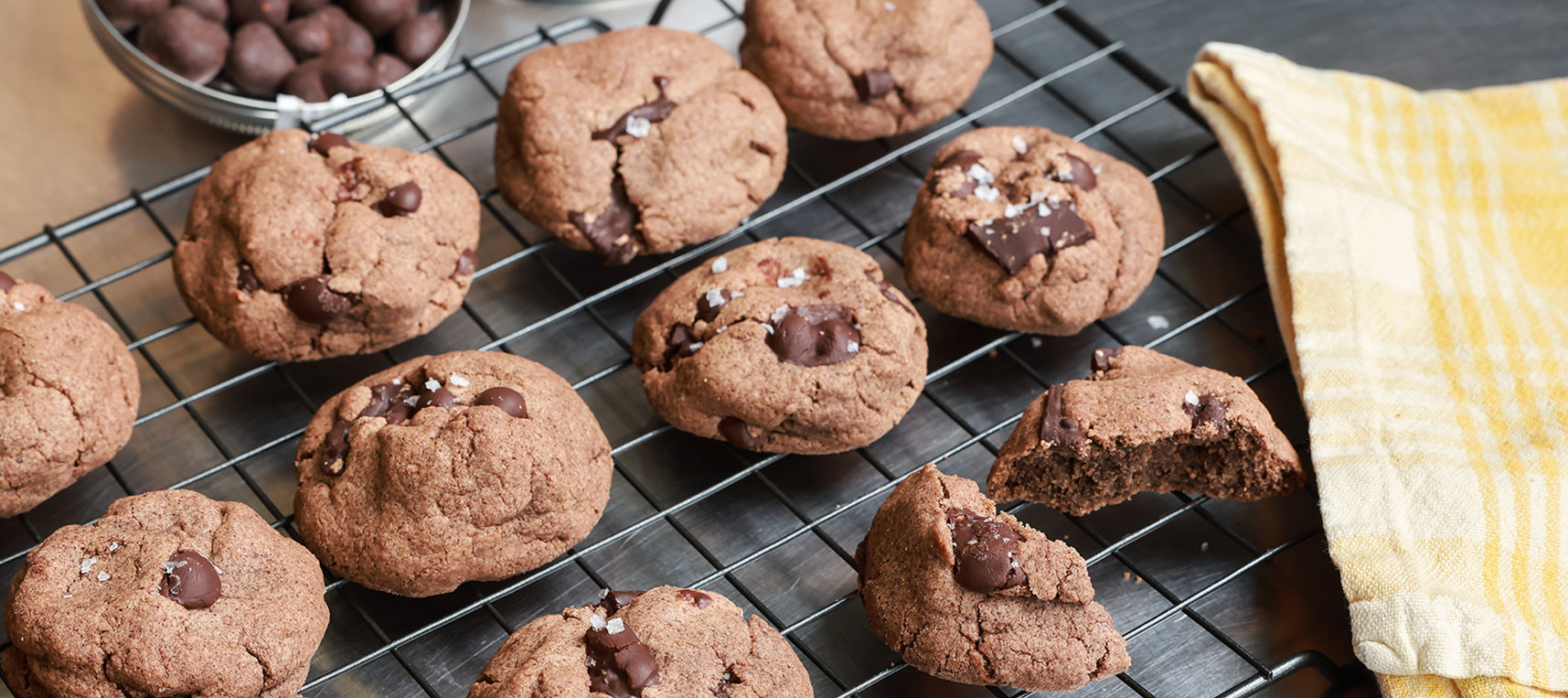 Chocolate S'more Bite Cookies