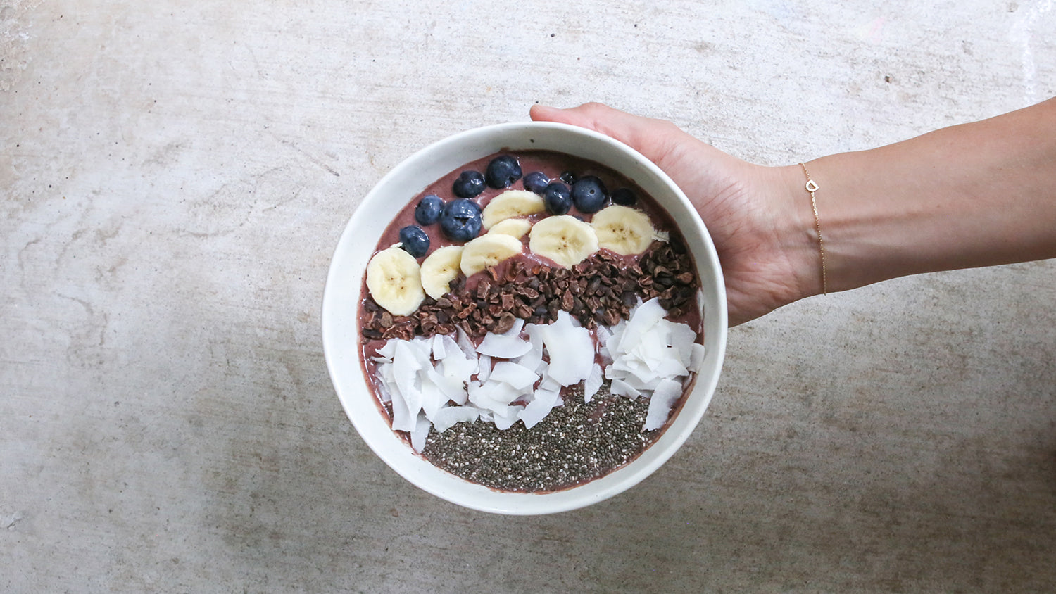 Cocoa Açaí Berry Smoothie Bowl