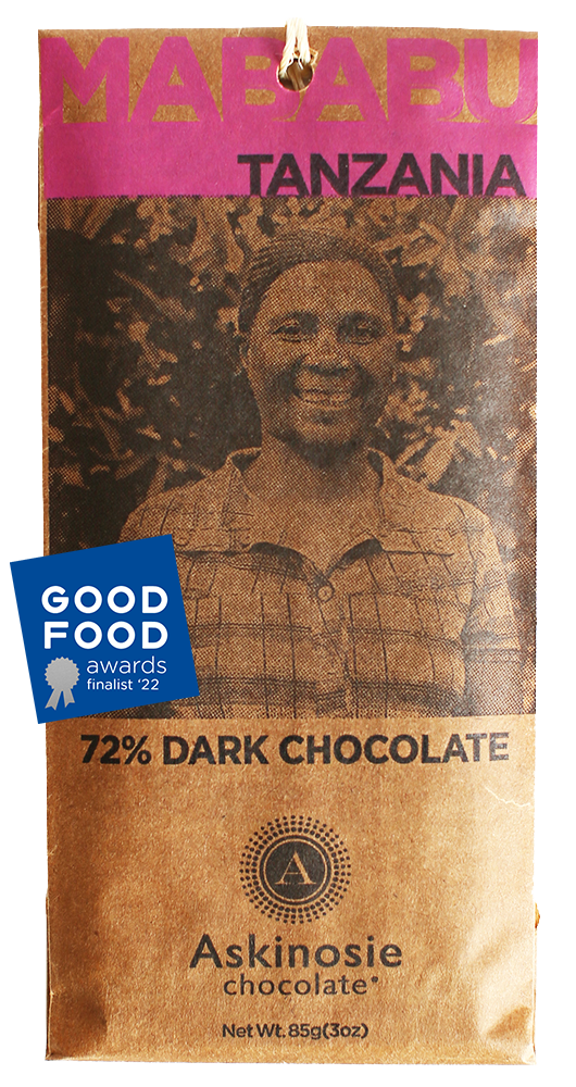 72% Mababu, Tanzania Dark Chocolate Bar