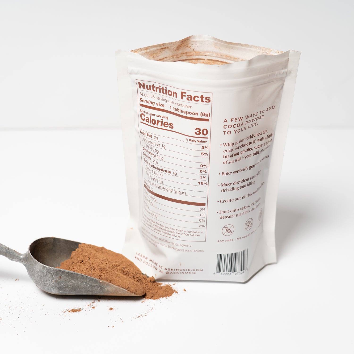 Mababu, Tanzania Cocoa Powder 1lb Pouch