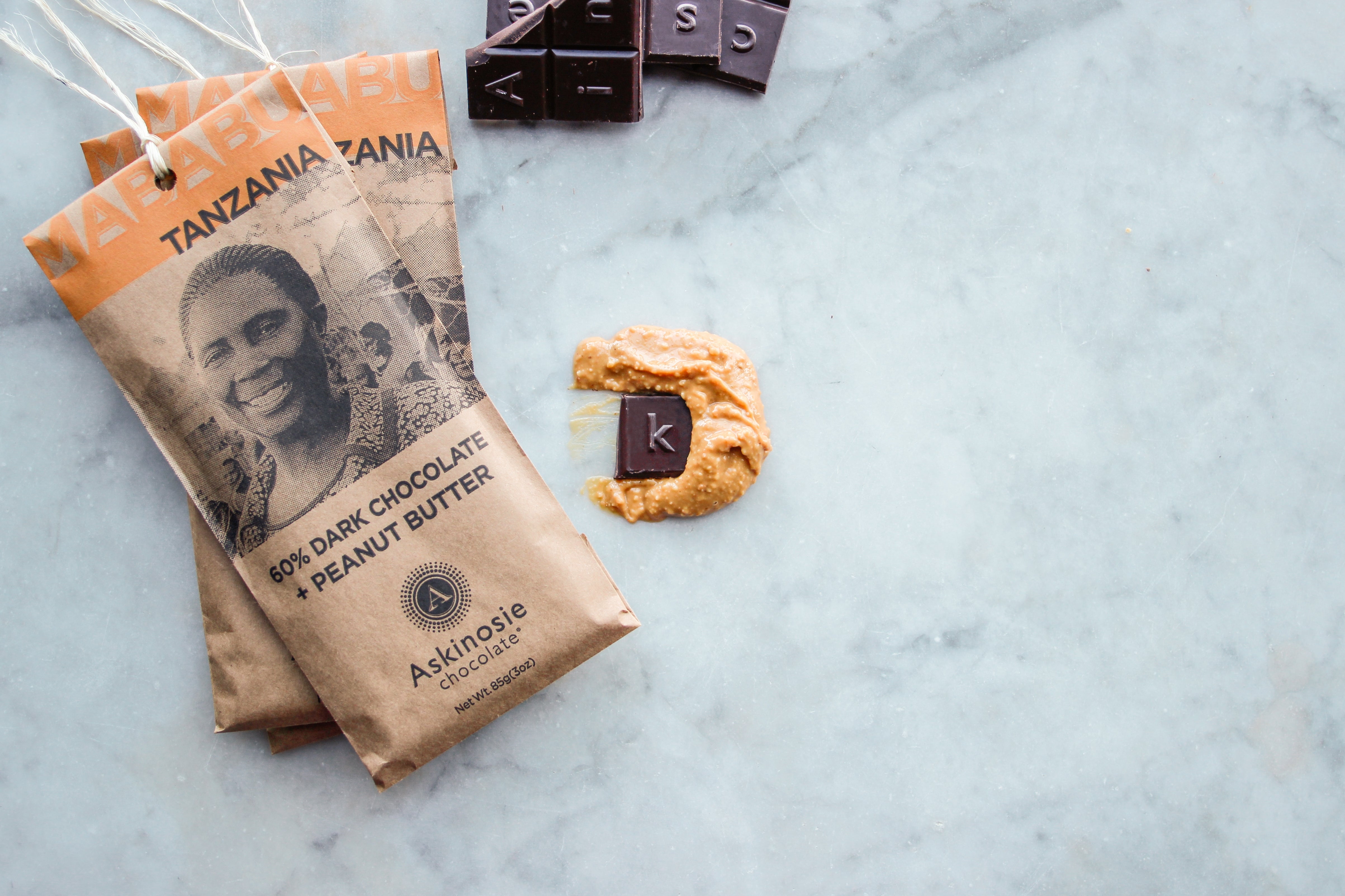 Dark Chocolate + Peanut Butter Bar