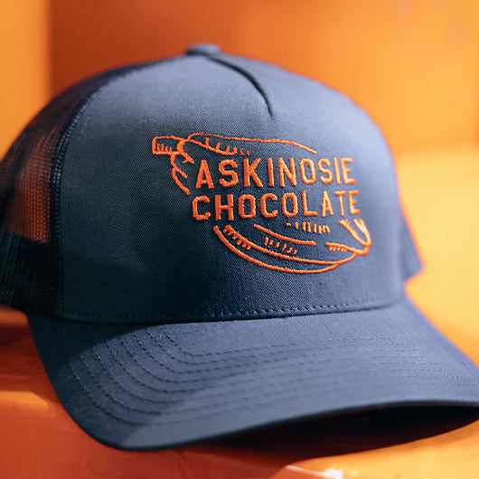 Askinosie Chocolate Embroidered Hat