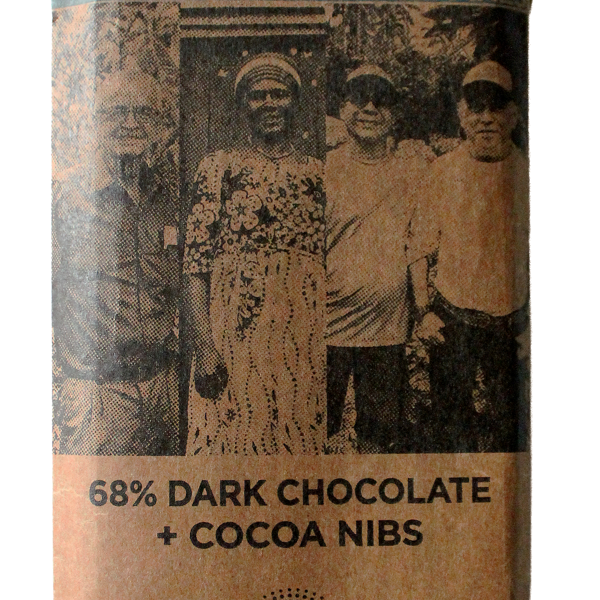 Midnight Crunch Blend 68% Dark Chocolate Bar