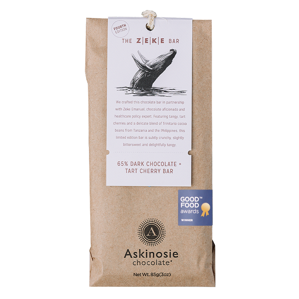 Zeke Bar | 65% Dark Chocolate + Tart Cherry