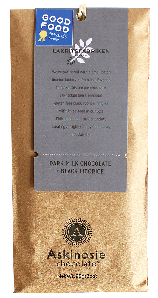 Dark Milk Chocolate + Black Licorice CollaBARation™ Bar