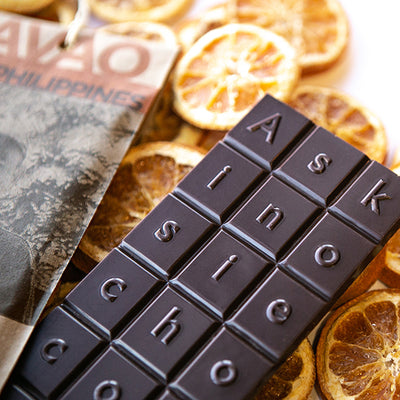 Dark Chocolate + Orange Bar