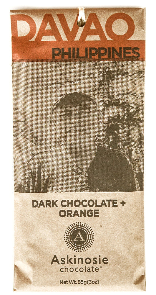 Dark Chocolate + Orange Bar